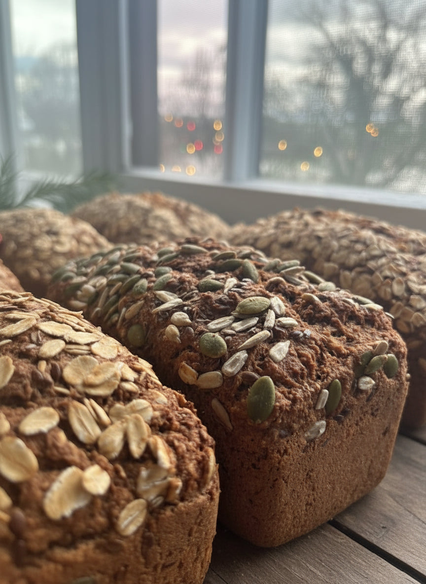 Multi-seed Brown Bread